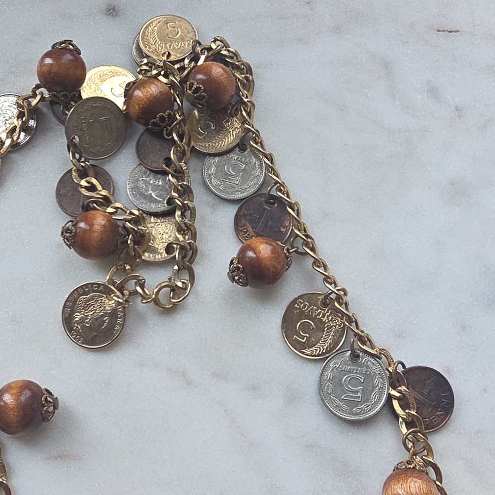 Traveler Charm Coin Necklace - Picture 6 of 11
